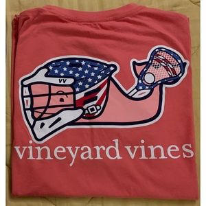 LIKE NEW! Vineyard Vines Lacrosse Crewneck Short Sleeve T-Shirt - Men's S